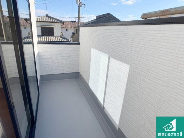 加古川市加古川町北在家　第20期　新築一戸建てのバルコニー|日当たりのよいバルコニー！お部屋が開放的に！