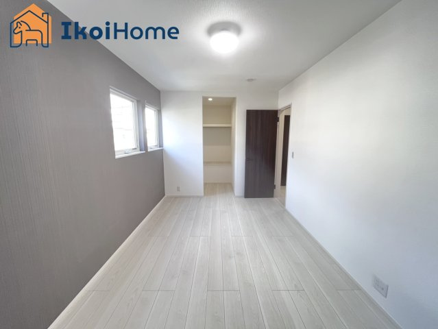 神戸市西区今寺　新築戸建の子供部屋|【ホームページに現地動画掲載中】●年中無休：当日予約可●2面室採光で明るい2F洋室6帖です。