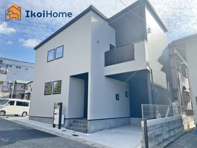 神戸市西区今寺　新築戸建の前面道路含む現地写真|【ホームページに現地動画掲載中】●年中無休：当日予約可●人気の乾太くん等設備も充実のお家です！