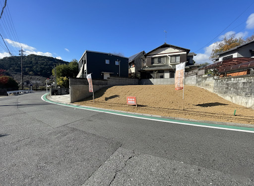 COLORSグリーンヒル瀬田三丁目限定1区画の前面道路含む現地写真|現地現況写真