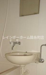 堀江新井マンションの洗面所