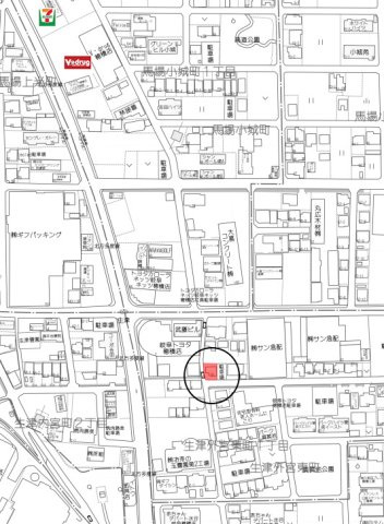 土地　生津外宮東町1丁目の地図