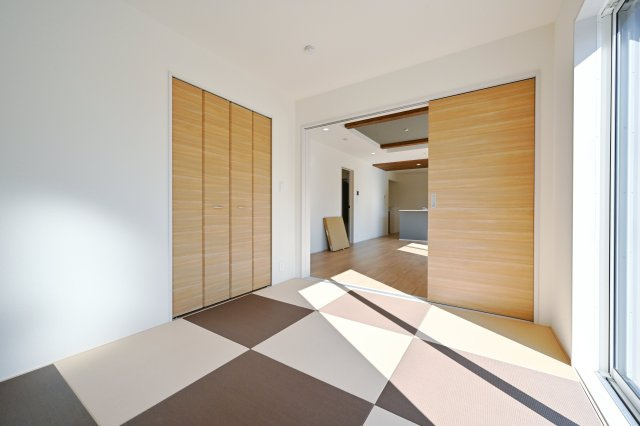 【和室】 | 桐生市琴平町　ブルーミングガーデン | 一部屋は欲しい和室！ごろっと寝転がってお昼寝もできます♪