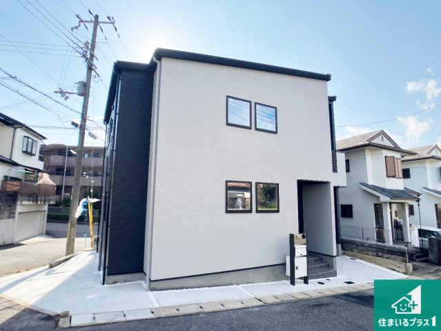 神戸市西区今寺　第1期　新築一戸建ての外観|お客様に長く安心して住んでいだだける事にこだわった家づくり！住んでからのアフターサービスにもしっかりと取り組んでいます！