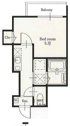【間取り】 | １Ｋの間取り！