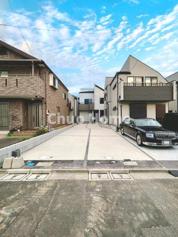 葛飾区西水元1丁目新築分譲住宅の駐車場|カースペース2台