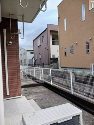 【庭】 | ブランシュール　Ⅱ | お庭で自由な時間を過ごせます