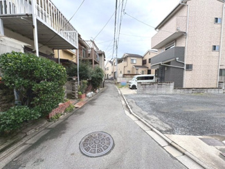 【前面道路含む現地写真】 | 右京区太秦安井西裏町　建築条件付