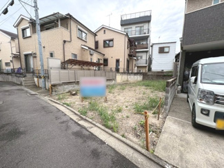 【前面道路含む現地写真】 | 右京区太秦安井西裏町　建築条件付