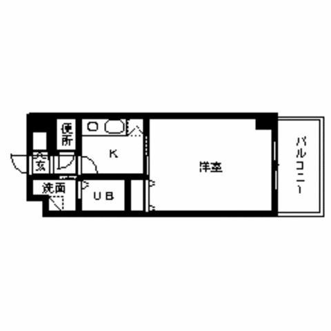 ルモール大濠北の間取り