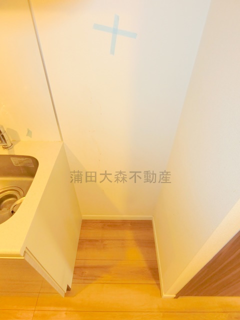 XEBEC下丸子のキッチン|冷蔵庫置き場