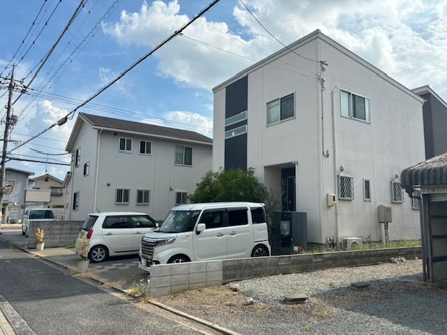 岡山市南区洲崎２丁目　中古戸建の外観|平成２３年９月築。
ヘルシーホーム施工です。
