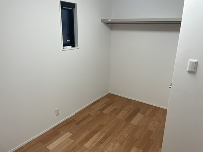 【収納】 | 東根市神町東建売住宅【A棟】 | ハンガー収納でお洋服もシワなしです。