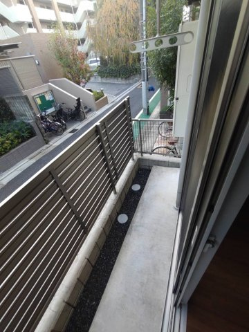 グランディール千石のバルコニー