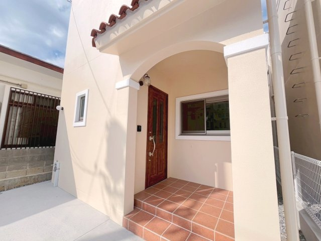 クローバーエース嘉手納屋良Ⅱ　1号棟の外観：施工例|※同建築会社施工参考写真となります。