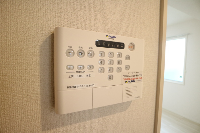 クレール林崎のセキュリティ