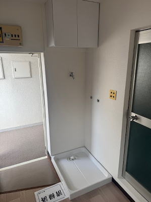 【設備】 | コーポ谷 | 洗濯機置場