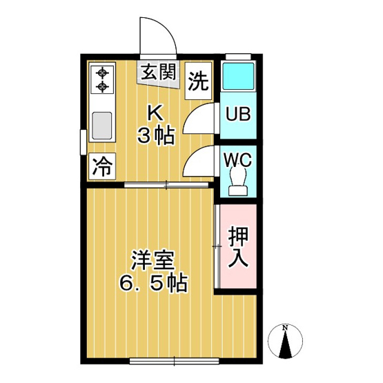 【間取り】 | コーポ谷