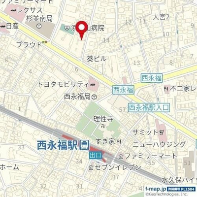 【地図】 | クラッシィハウス浜田山