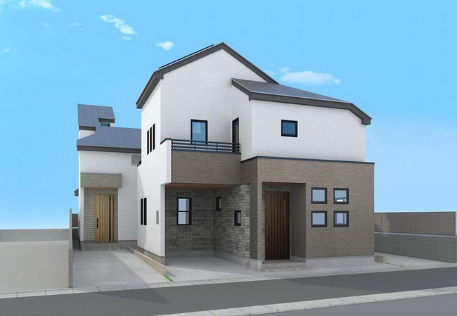 杉並区下井草1丁目　太陽光×制震　低炭素住宅　全3棟