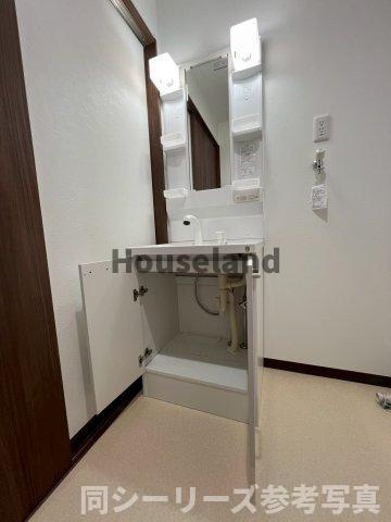 TJ鳴神2　D棟の独立洗面台