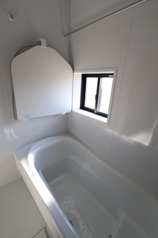 《仲介手数料無料》志木市中宗岡３丁目14-20(3号棟)新築一戸建てグラファーレの浴室|撮影日 2025年11月21日 13:20 晴れ