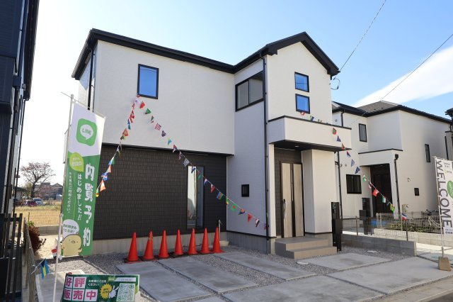 《仲介手数料無料》志木市中宗岡３丁目14-20(3号棟)新築一戸建てグラファーレの外観|撮影日 2025年11月21日 13:20 晴れ