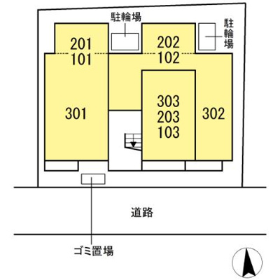 【区画図】 | セレスティア中台Ⅱ