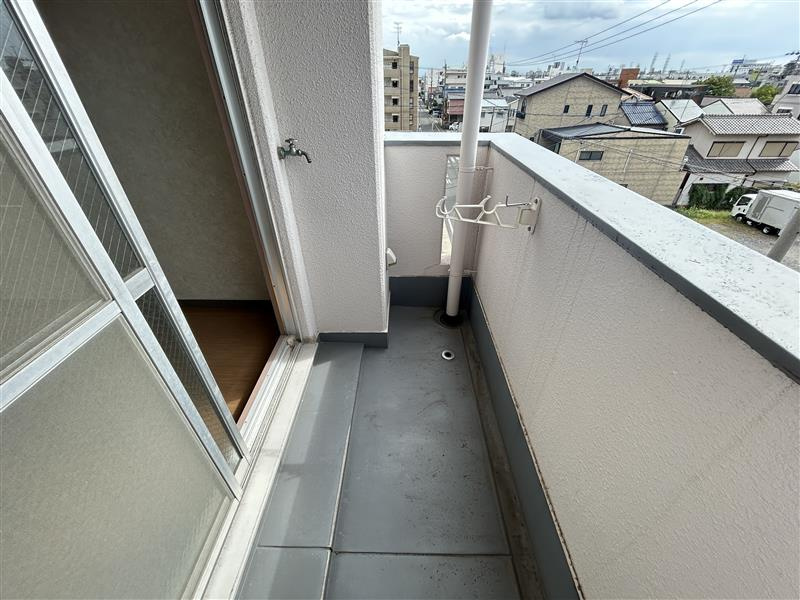 あさひハイツ108のバルコニー