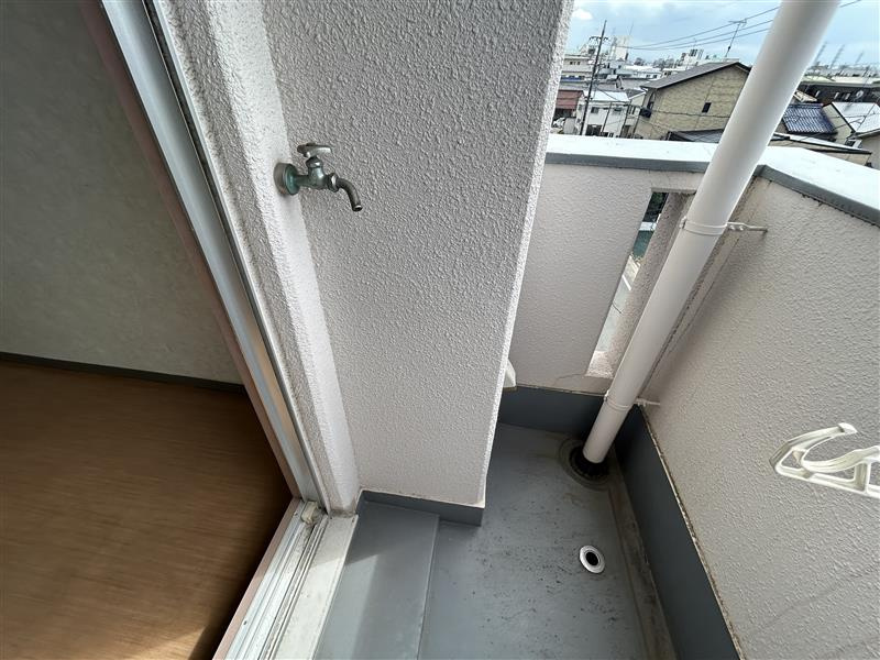 あさひハイツ108のバルコニー