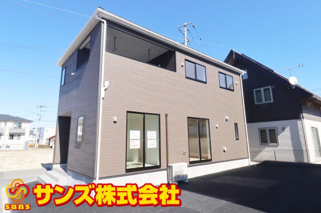 本宮市本宮字千代田　　　４号棟　　　まゆみ小学校、本宮第１中学区の外観|南西側から見た外観