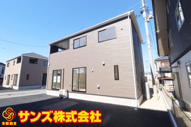 本宮市本宮字千代田　　　４号棟　　　まゆみ小学校、本宮第１中学区の外観|北西側から見た外観