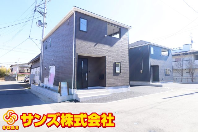 本宮市本宮字千代田　　　４号棟　　　まゆみ小学校、本宮第１中学区の外観|西側から見た外観