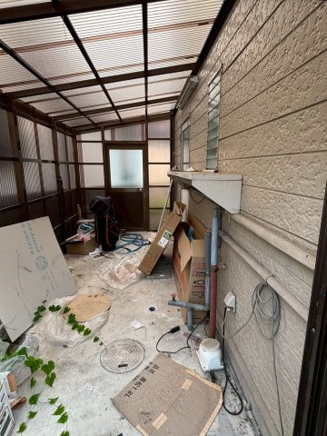 久留米市山川町　中古戸建のその他|勝手口からつながる外部倉庫①