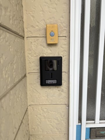 久留米市山川町　中古戸建の防犯設備|モニター付きインターホン（２０２５年９月新設）