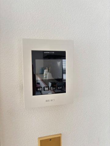 久留米市山川町　中古戸建の防犯設備|モニター付きインターホン（２０２５年９月新設）