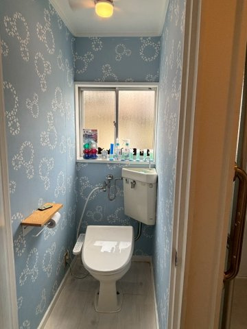 久留米市山川町　中古戸建のトイレ|室内リフォーム済み