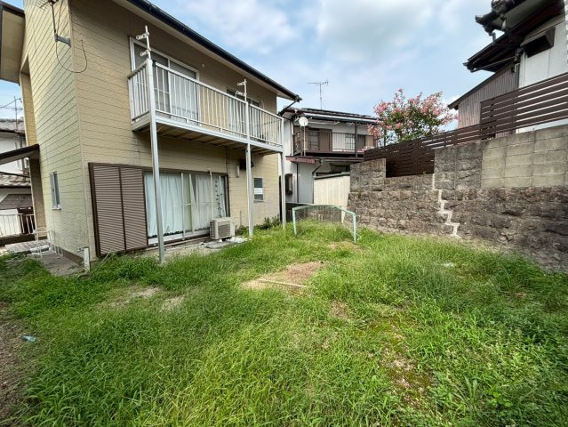 久留米市山川町　中古戸建の庭|広々としたお庭