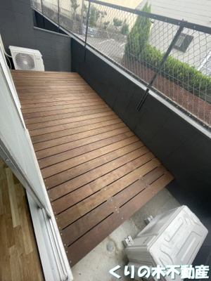 【バルコニー】 | シェブー喜田村Ⅱ | 開放的で明るい空間を演出してくれるバルコニーです