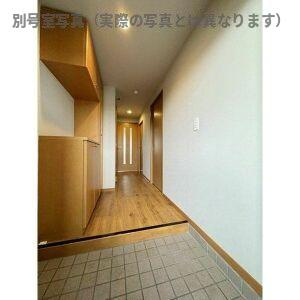 シャルマン冨士塚の玄関