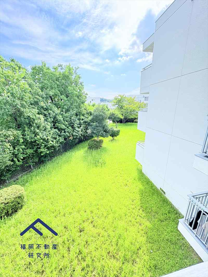 下月隈団地1号棟の展望