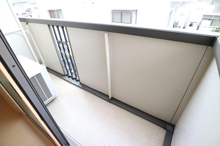 カーサアリビオのバルコニー