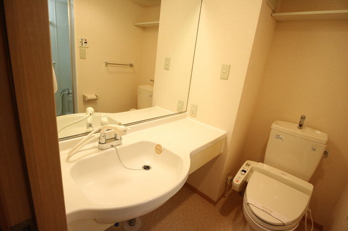 カーサアリビオの洗面所