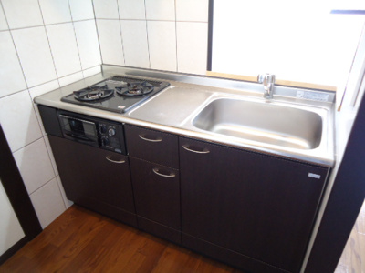 【キッチン】 | フェニックス中島 | ガスコンロ付