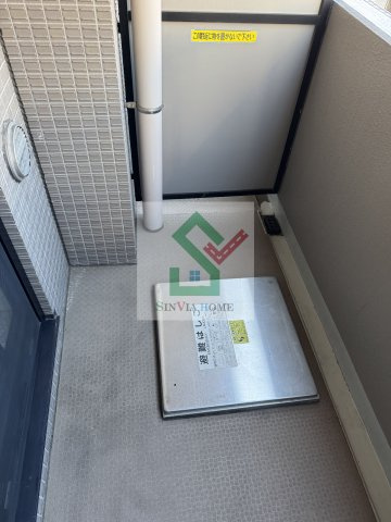 ケーフラットのバルコニー