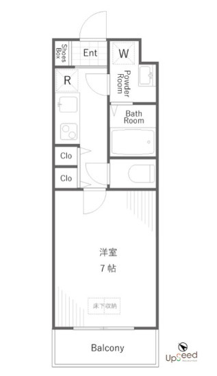 The Well Mejiroの間取り