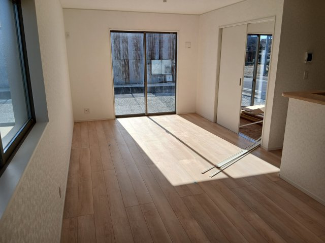 【居間・リビング】 | 吉見町東野第20　 | １号棟現地リビング（2026年01月06日）撮影