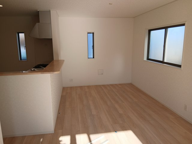 【居間・リビング】 | 吉見町東野第20　 | １号棟現地リビング（2026年01月06日）撮影