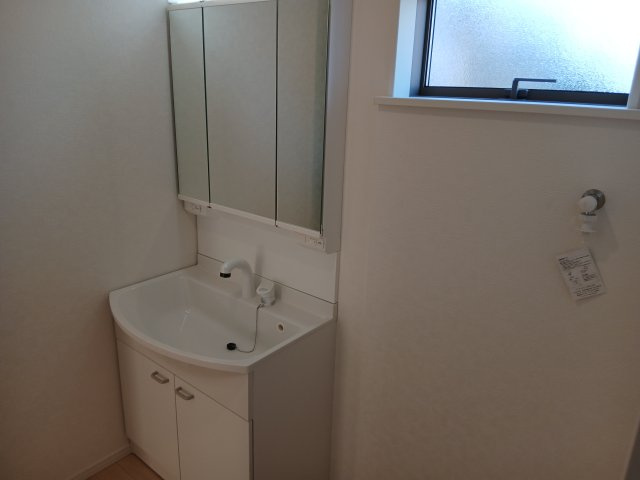 吉見町東野第20　の独立洗面台|１号棟現地洗面所（2026年01月06日）撮影