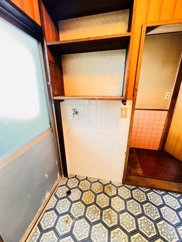 筑後市長浜店舗の玄関